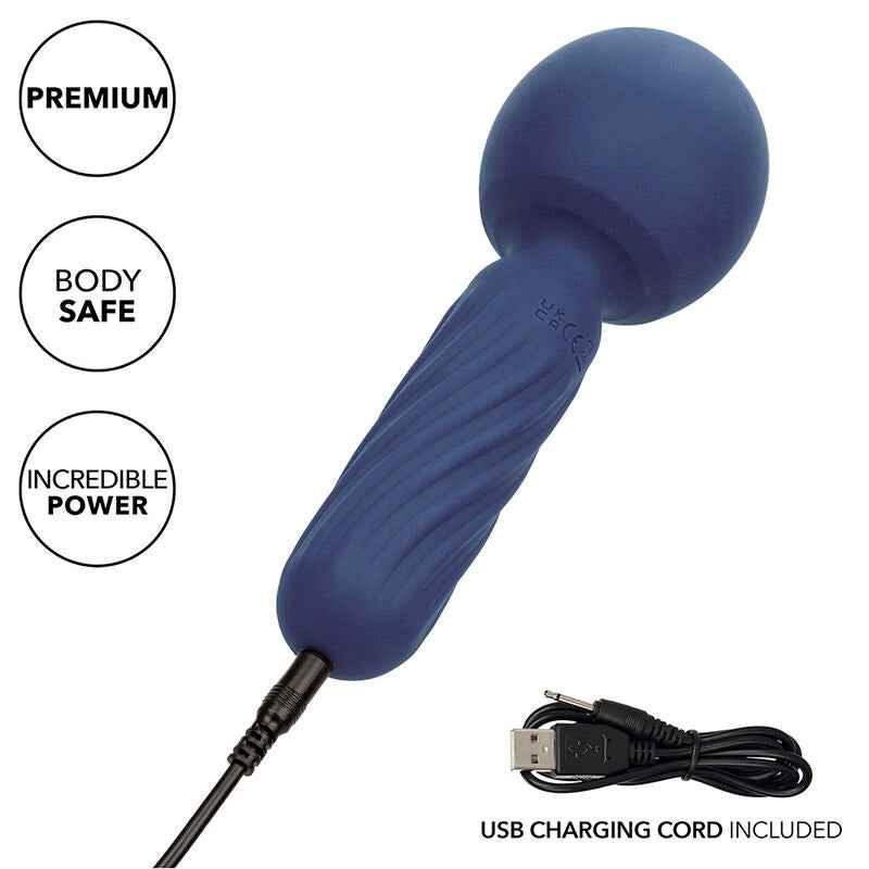 CALEXOTICS - CHARISMA SEDUCTION MASSAGER 12 FUNKTIONEN 17,75 CM X 6,25 CM LILA - Vanelion Paradise