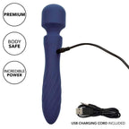CALEXOTICS - CHARISMA MYSTIQUE MASSAGER DOPPELMOTOR 12 FUNKTIONEN 20,5 CM X 4,5 CM LILA - Vanelion Paradise