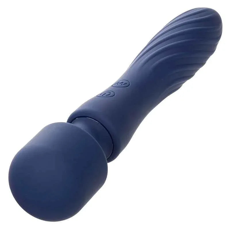 CALEXOTICS - CHARISMA MYSTIQUE MASSAGER DOPPELMOTOR 12 FUNKTIONEN 20,5 CM X 4,5 CM LILA - Vanelion Paradise