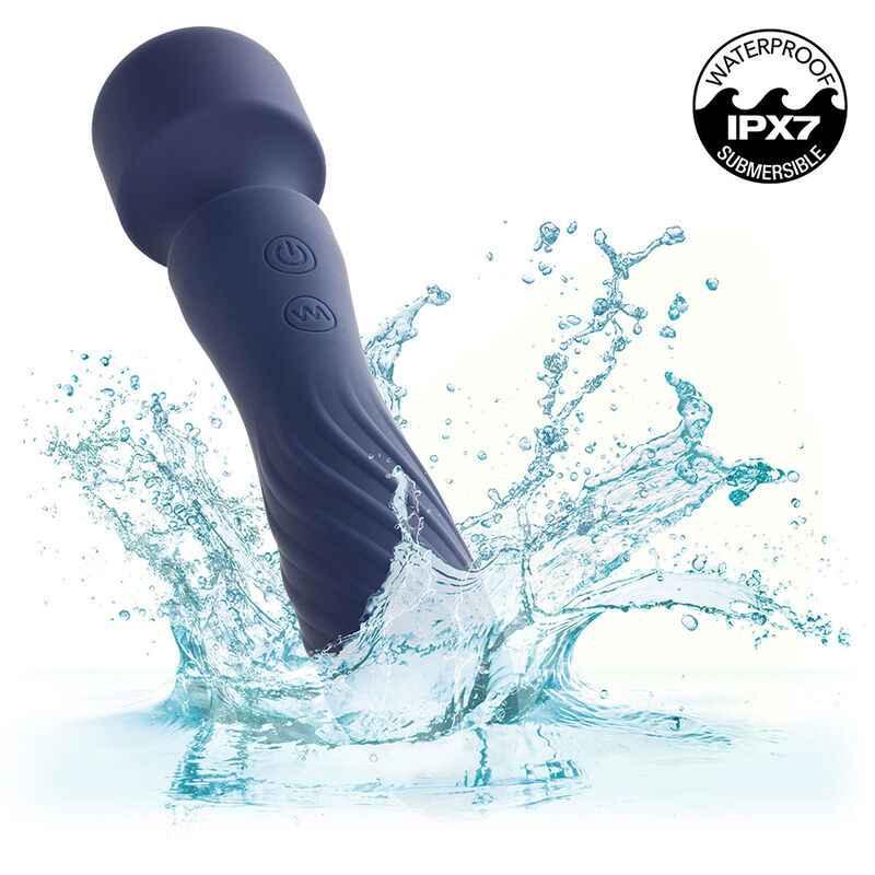 CALEXOTICS - CHARISMA MYSTIQUE MASSAGER DOPPELMOTOR 12 FUNKTIONEN 20,5 CM X 4,5 CM LILA - Vanelion Paradise