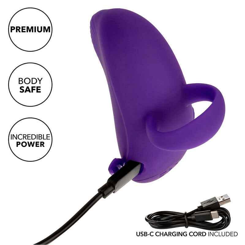 CALEXOTICS - ENVY HANDMASSAGER MIT ROLLBALL, 7 VIBRATIONEN, LILA - Vanelion Paradise