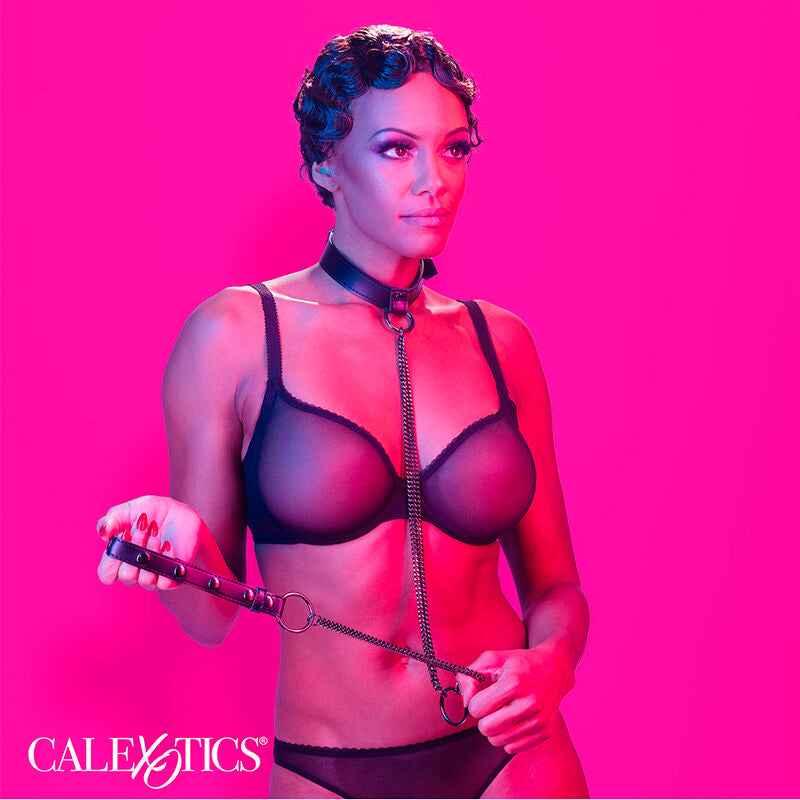 CALEXOTICS - EUPHORIA KETTENHALFTERHALSBAND UND LEINE - Vanelion Paradise