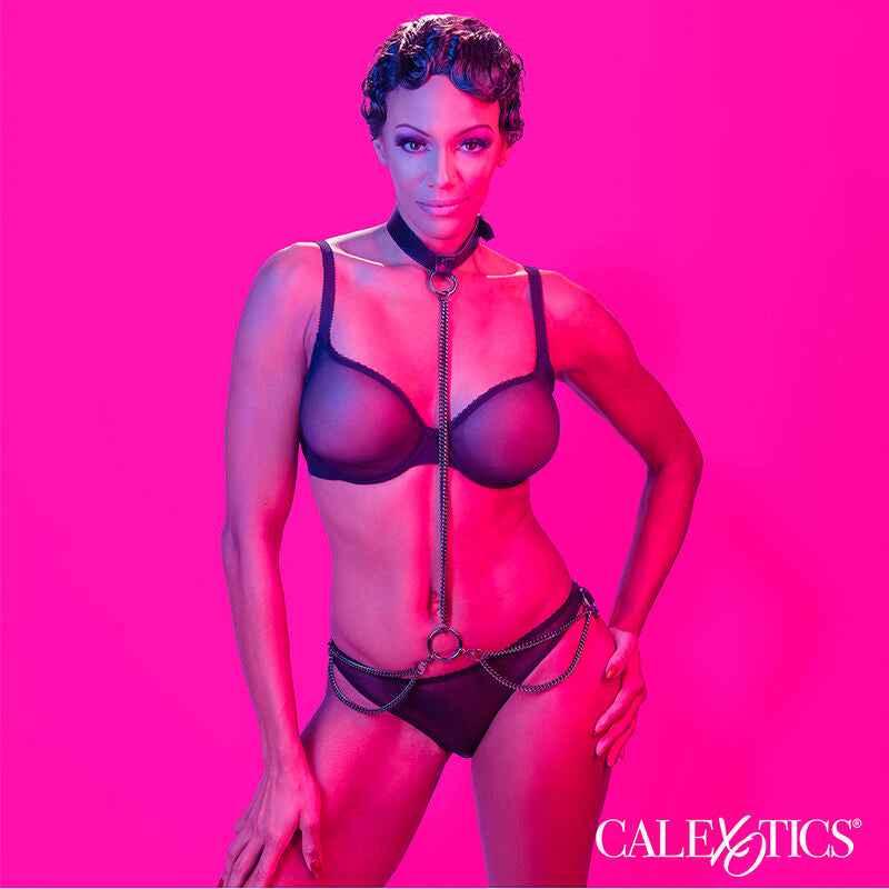 CALEXOTICS - EUPHORIA KETTENHALFTERHALSBAND UND LEINE - Vanelion Paradise