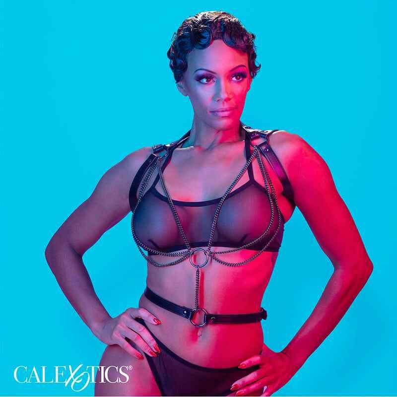 CALEXOTICS - EUPHORIA MULTICHAIN HALTER HARNESS PREMIUM - Vanelion Paradise
