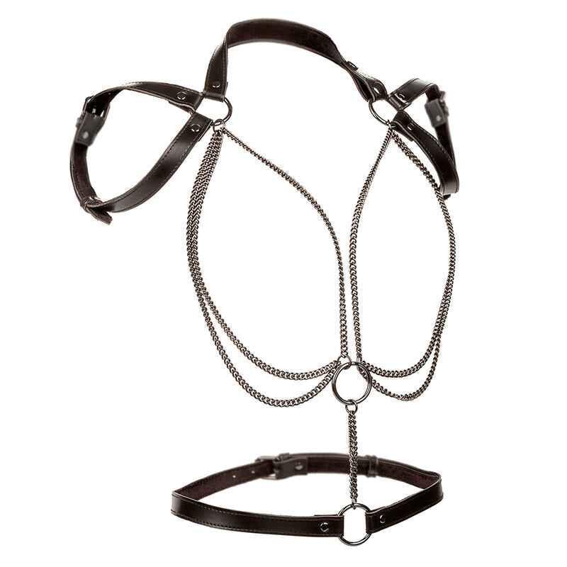 CALEXOTICS - EUPHORIA MULTICHAIN HALTER HARNESS PREMIUM ÜBERGRÖSSE - Vanelion Paradise