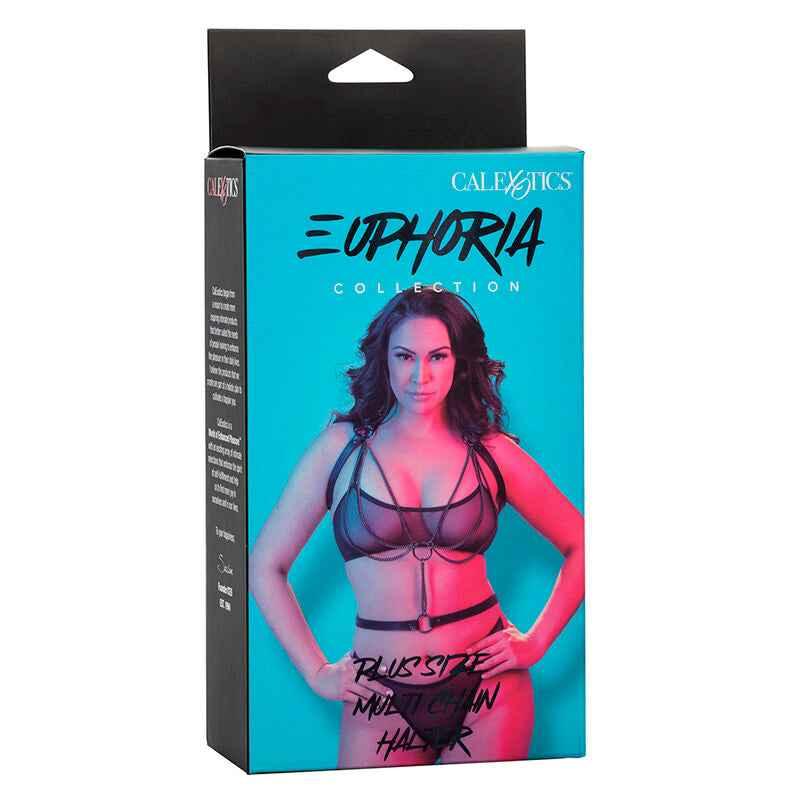 CALEXOTICS - EUPHORIA MULTICHAIN HALTER HARNESS PREMIUM ÜBERGRÖSSE - Vanelion Paradise