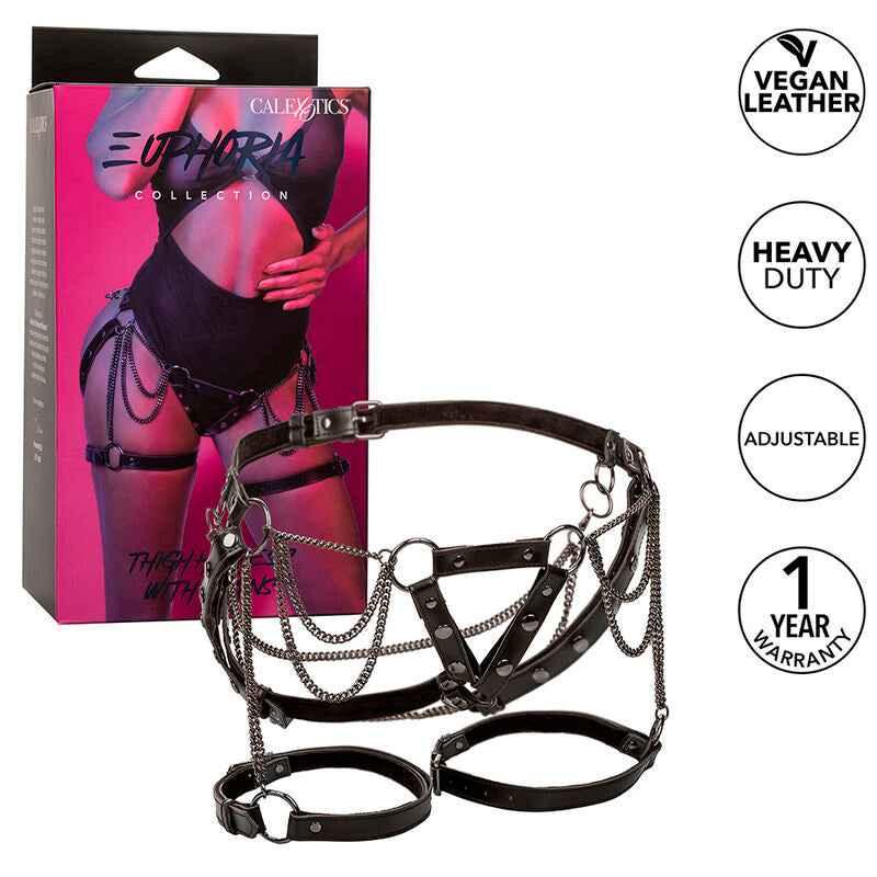 CALEXOTICS - EUPHORIA MULTICHAIN OBERSCHENKELHARNESS PREMIUM - Vanelion Paradise