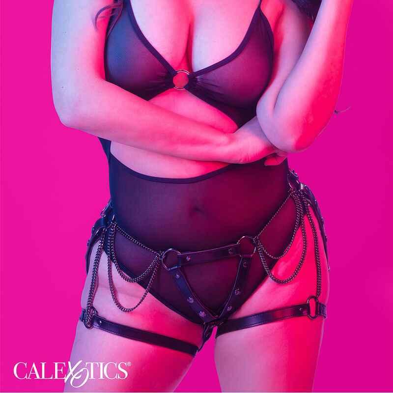 CALEXOTICS - EUPHORIA MULTICHAIN OBERSCHENKELHARNESS PREMIUM PLUS GRÖSSE - Vanelion Paradise