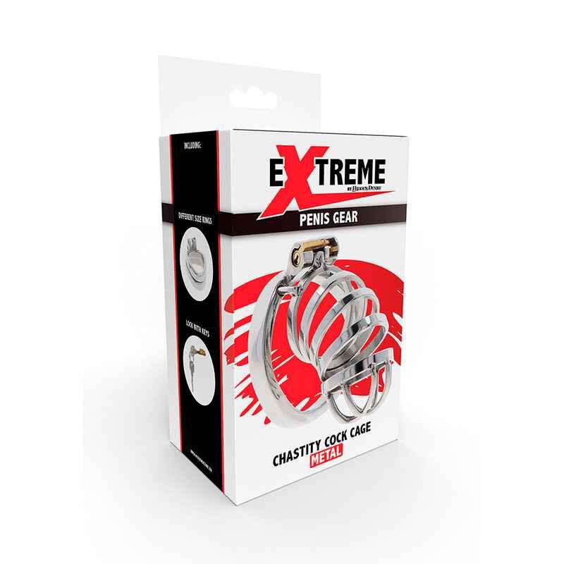 HIDDEN DESIRE - EXTREME KEUSCHHEITSPUMPENKÄFIG AUS METALL - Vanelion Paradise