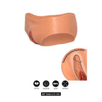 HIDDEN DESIRE - ALTER EGO OFFENER VAGINA-SLIP MIT NIEDRIGER TAILLE, FLEISCH - Vanelion Paradise