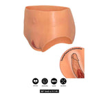 HIDDEN DESIRE - ALTER EGO OFFENER VAGINA-SLIP MIT HOHER TAILLE, FLEISCH - Vanelion Paradise