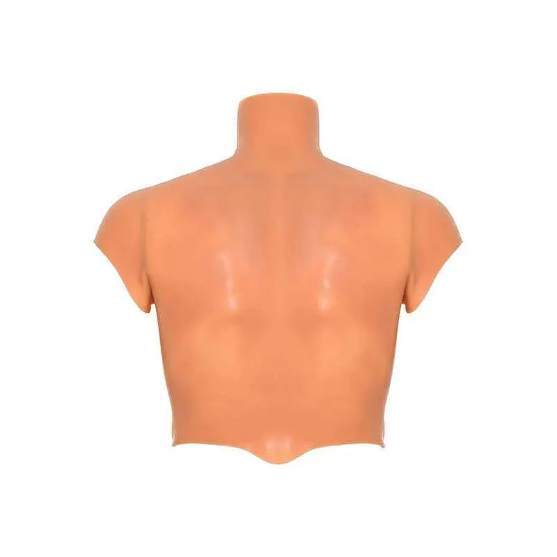 HIDDEN DESIRE - ALTER EGO SILIKON-TORSO-SHIRT FÜR MÄNNER MIT ABS-FLEISCH - Vanelion Paradise