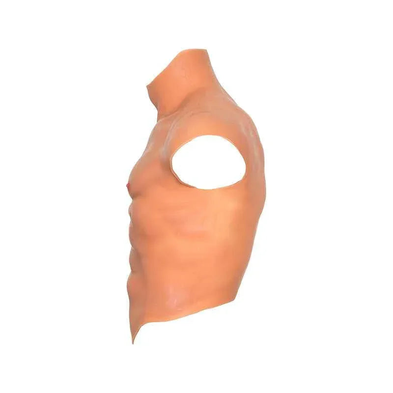 HIDDEN DESIRE - ALTER EGO SILIKON-TORSO-SHIRT FÜR MÄNNER MIT ABS-FLEISCH - Vanelion Paradise