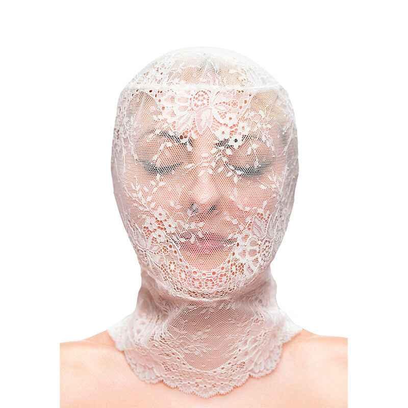 NS NOVELTIES - FETISH & FASHION SPITZENMASKE WEISS - Vanelion Paradise