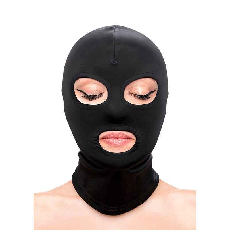NS NOVELTIES - FETISH & FASHION AUGEN- UND MUNDMASKE NYLON SCHWARZ - Vanelion Paradise