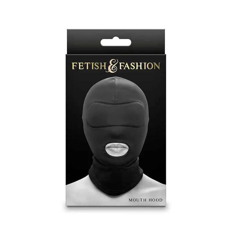 NS NOVELTIES - FETISH & FASHION MUNDHAUBE NYLON SCHWARZ - Vanelion Paradise