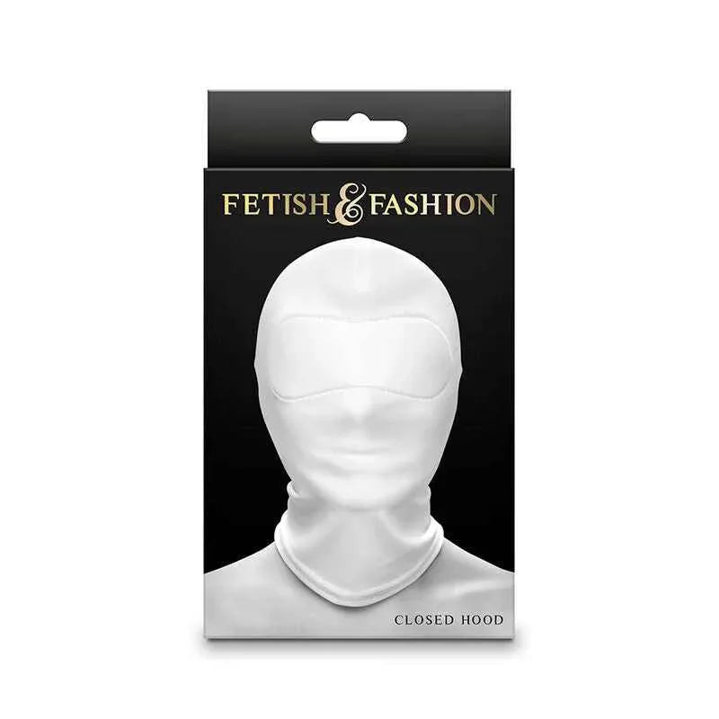 NS NOVELTIES - FETISH & FASHION GESCHLOSSENE MASKE NYLON WEISS - Vanelion Paradise