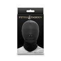 NS NOVELTIES - FETISH & FASHION GESCHLOSSENE MUNDHAUBE MIT REISSVERSCHLUSS NYLON SCHWARZ - Vanelion Paradise
