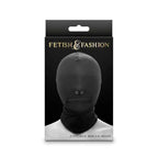 NS NOVELTIES - FETISH & FASHION GESCHLOSSENE MUNDHAUBE MIT REISSVERSCHLUSS NYLON SCHWARZ - Vanelion Paradise