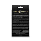 NS NOVELTIES - FETISH & FASHION GESCHLOSSENE MUNDHAUBE MIT REISSVERSCHLUSS NYLON SCHWARZ - Vanelion Paradise
