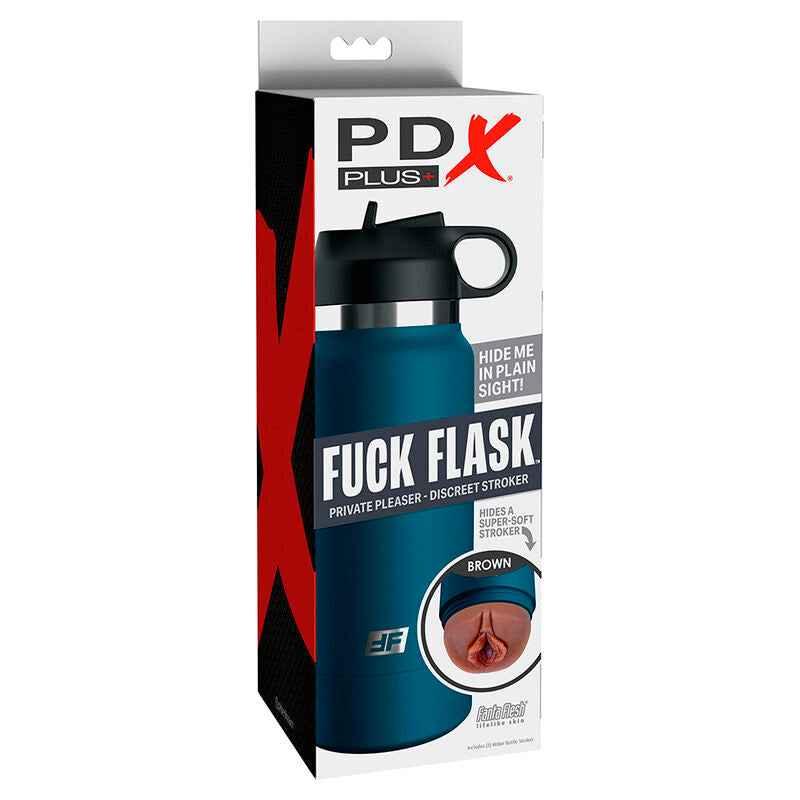 PDX PLUS - FUCK FLASK VAGINE DISKRETER STROKER BRAUN MODELL 1 - Vanelion Paradise