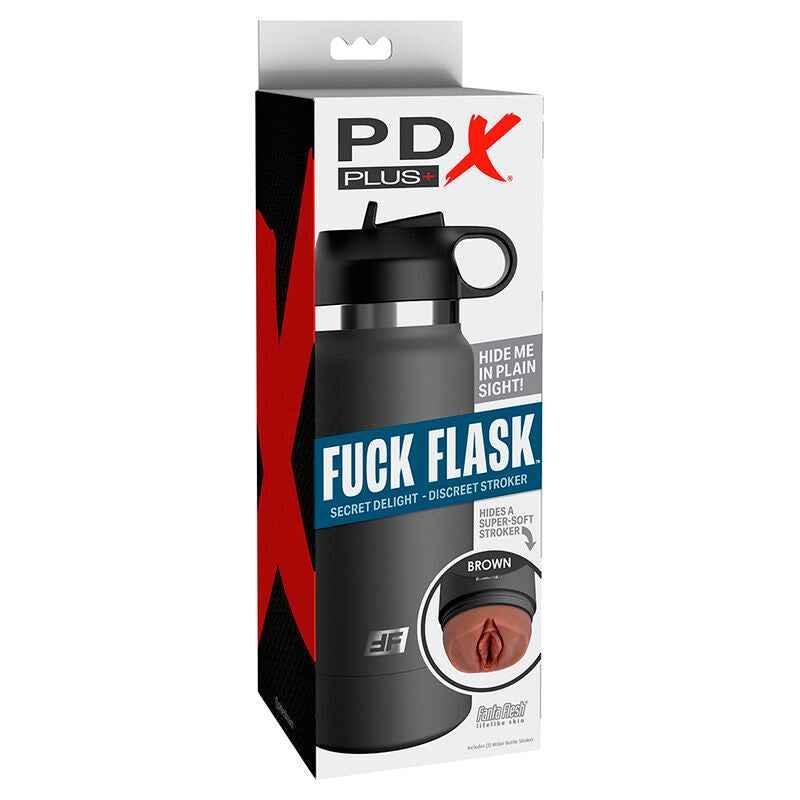 PDX PLUS - FUCK FLASK VAGINE DISKRETER STROKER BRAUN MODELL 2 - Vanelion Paradise
