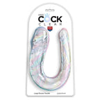 KING COCK - DOUBLE TROUBLE DOPPELDILDO 44 CM KLAR - Vanelion Paradise