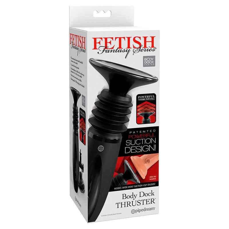 FETISH FANTASY SERIES - BODY DOCK THRUSTER DILDOKLEMME MIT 7 PUSH-MODI SCHWARZ - Vanelion Paradise