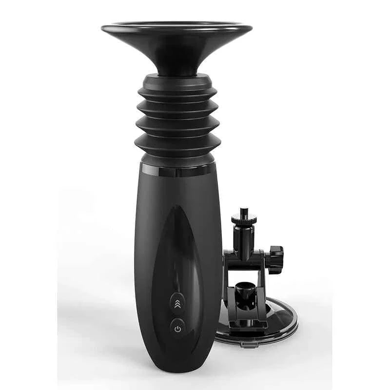 FETISH FANTASY SERIES - BODY DOCK THRUSTER DILDOKLEMME MIT 7 PUSH-MODI SCHWARZ - Vanelion Paradise
