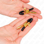 KINK - GOLDENE NIPPELKLEMMEN 6 CM - Vanelion Paradise