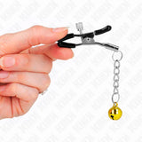 KINK - GOLDENE JINGLE BELL ANHÄNGER-NIPPELKLAMMERN 6 CM - Vanelion Paradise