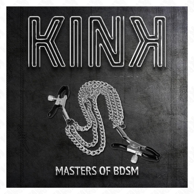 KINK - NIPPELKLEMMEN MIT 3 KETTEN SILBER 20/23/28 CM - Vanelion Paradise