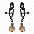KINK - BELL JAW STYLE NIPPELKLEMMEN SCHWARZ 7 CM - Vanelion Paradise