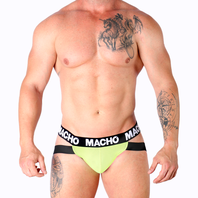 MACHO MX28FA Jockstrap Gelb – XL