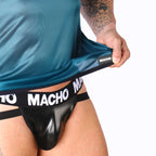 MACHO - GRÜNES T-SHIRT S/M - Vanelion Paradise