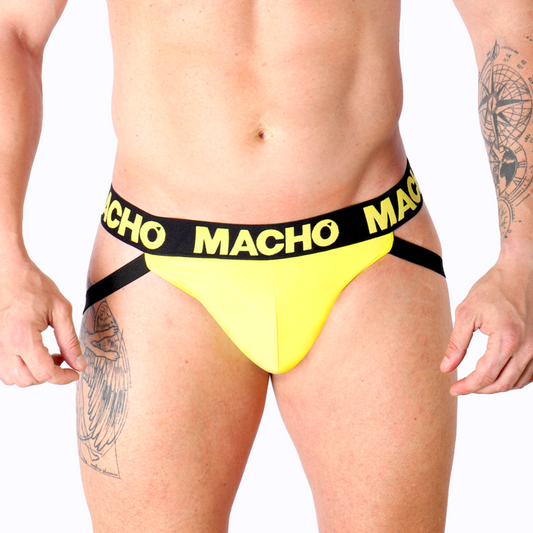 MACHO - MX25A JOCK LYCRA GELB S