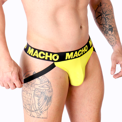 MACHO - MX25A JOCK LYCRA GELB S