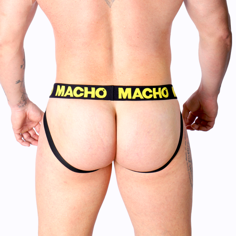 MACHO - MX25A JOCK LYCRA GELB S