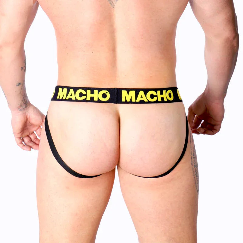 MACHO - MX25A JOCK LYCRA GELB S - Vanelion Paradise