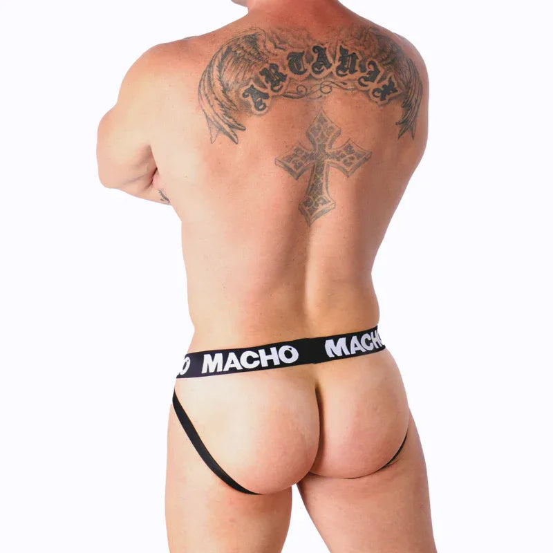 MACHO - MX26X1 JOCK GRID WEISS S - Vanelion Paradise