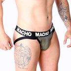 MACHO - MX27GR JOCK LEDER GRAU BEIGE S - Vanelion Paradise