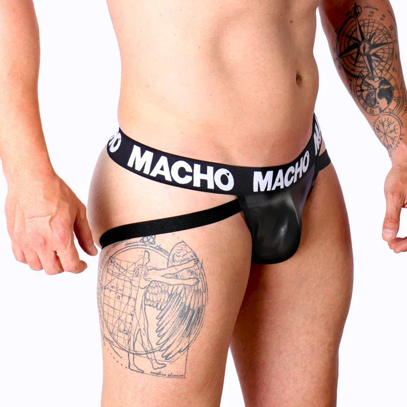 MACHO - MX25NC JOCK SCHWARZES LEDER S - Vanelion Paradise
