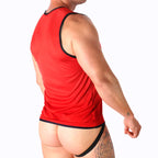 MACHO - ROTES T-SHIRT S/M - Vanelion Paradise