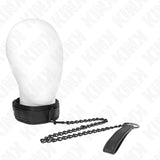 KINK - NEOPREN BONDAGE HALSBAND MODELL 2 MIT GÜRTEL 78 CM VERSTELLBAR 37,5 X 49,5 CM - Vanelion Paradise