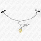 KINK - KETTENNIPPELKLAMMERN MIT GLOCKE 30 CM - Vanelion Paradise