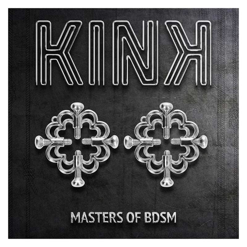 KINK - METALLISCHE BLUMEN-NIPPELKLAMMERN - Vanelion Paradise