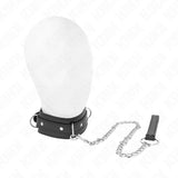 KINK - HALSKETTE MIT LEINE 65 CM 3 RING MODELL 1 VERSTELLBAR 38-49 CM X 5 CM - Vanelion Paradise