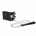 KINK - HALSKETTE 65 CM MIT BREITEM RIEMEN VERSTELLBAR 40-55 CM X 10 CM - Vanelion Paradise