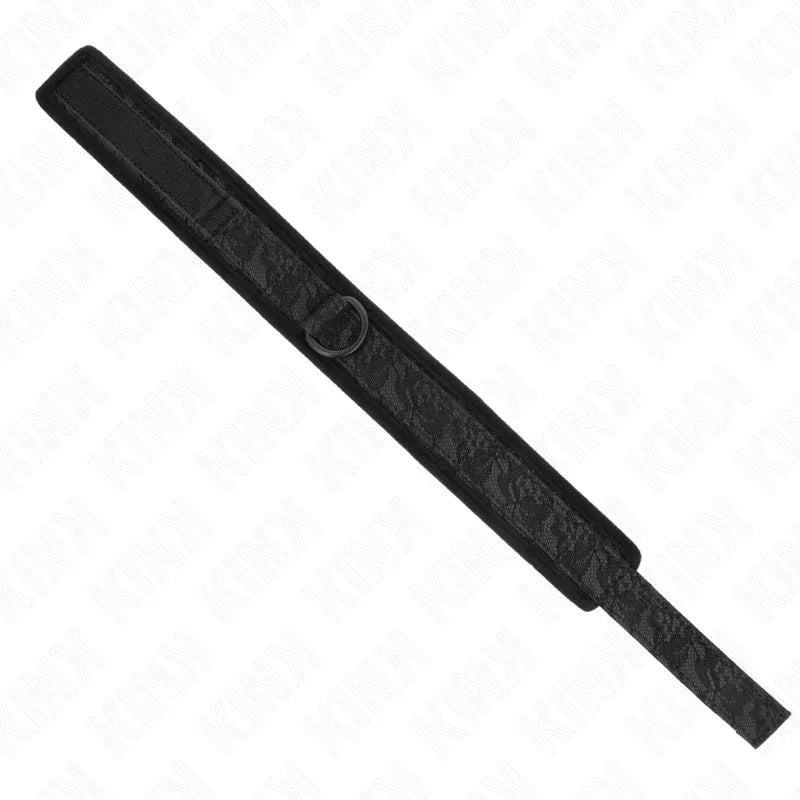KINK - BASISMODELL HALSBAND MIT LEINE 77 CM MODELL 5 VERSTELLBAR 34-54 CM X 5 CM - Vanelion Paradise