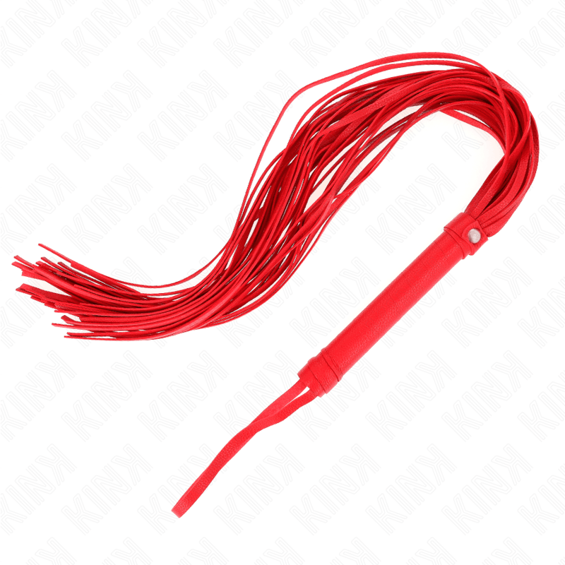 KINK - ROTE WEICH-PVC-PEITSCHE 70 CM - Vanelion Paradise